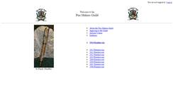 Desktop Screenshot of penmakersguild.com